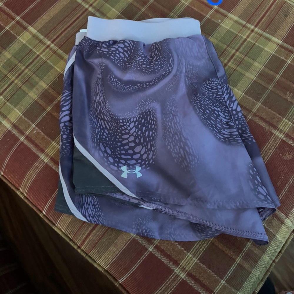 Under Armour Purple Athletic Shorts